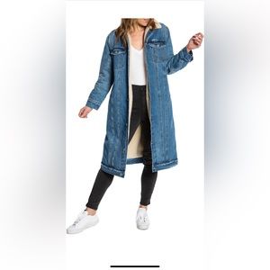 Juicy Couture long Denim Trucker jacket